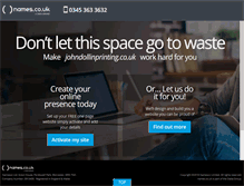 Tablet Screenshot of johndollinprinting.co.uk